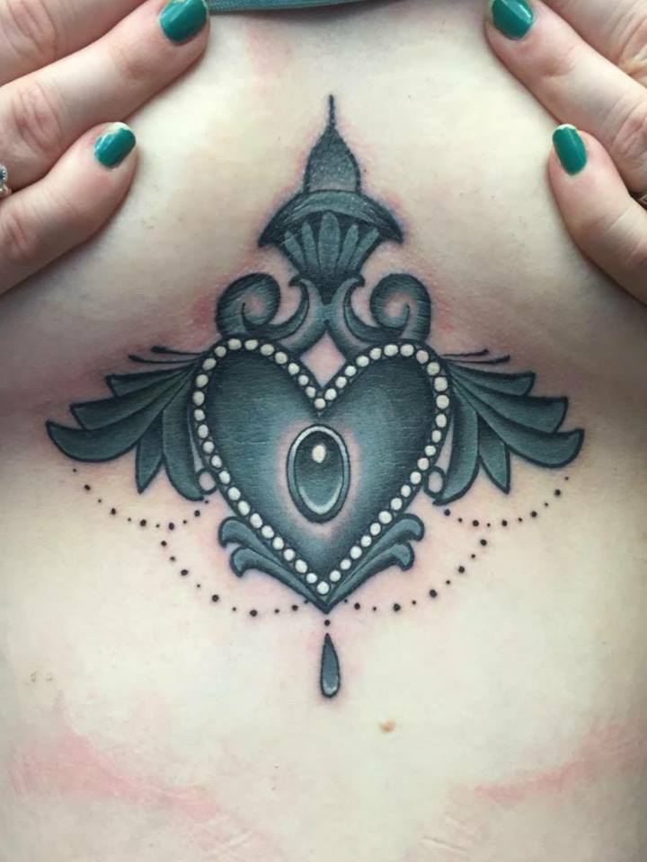 100 Sternum  Underboob Tattoo Ideas and Designs in 2023