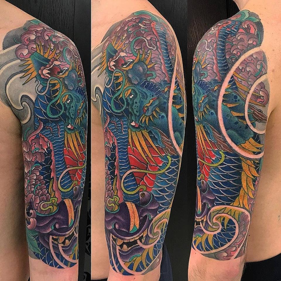 40 Colorful Half Sleeve and Forearm Tattoos ~ Ink Lovers | Half sleeve  tattoos drawings, Trash polka tattoo designs, Next level tattoo