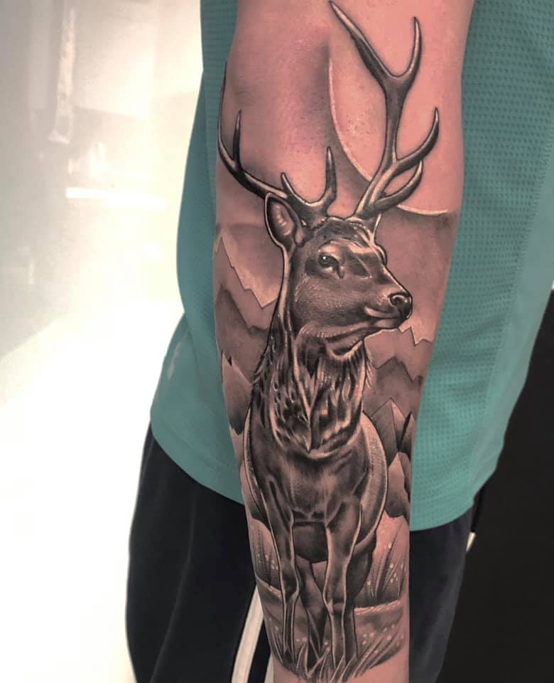 Pop Culture And Fashion Magic: Tattoo art – the deer and the stag